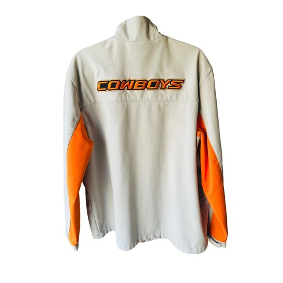 Oklahoma State University OSU Cowboys Logo Mens Full-Zip Jacket Windbreaker XL - Picture 3 of 13